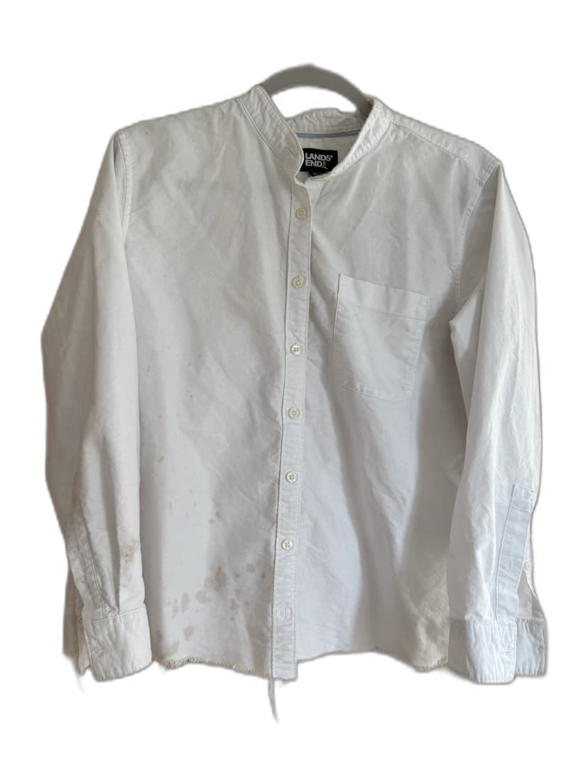 Lands End Cropped White one