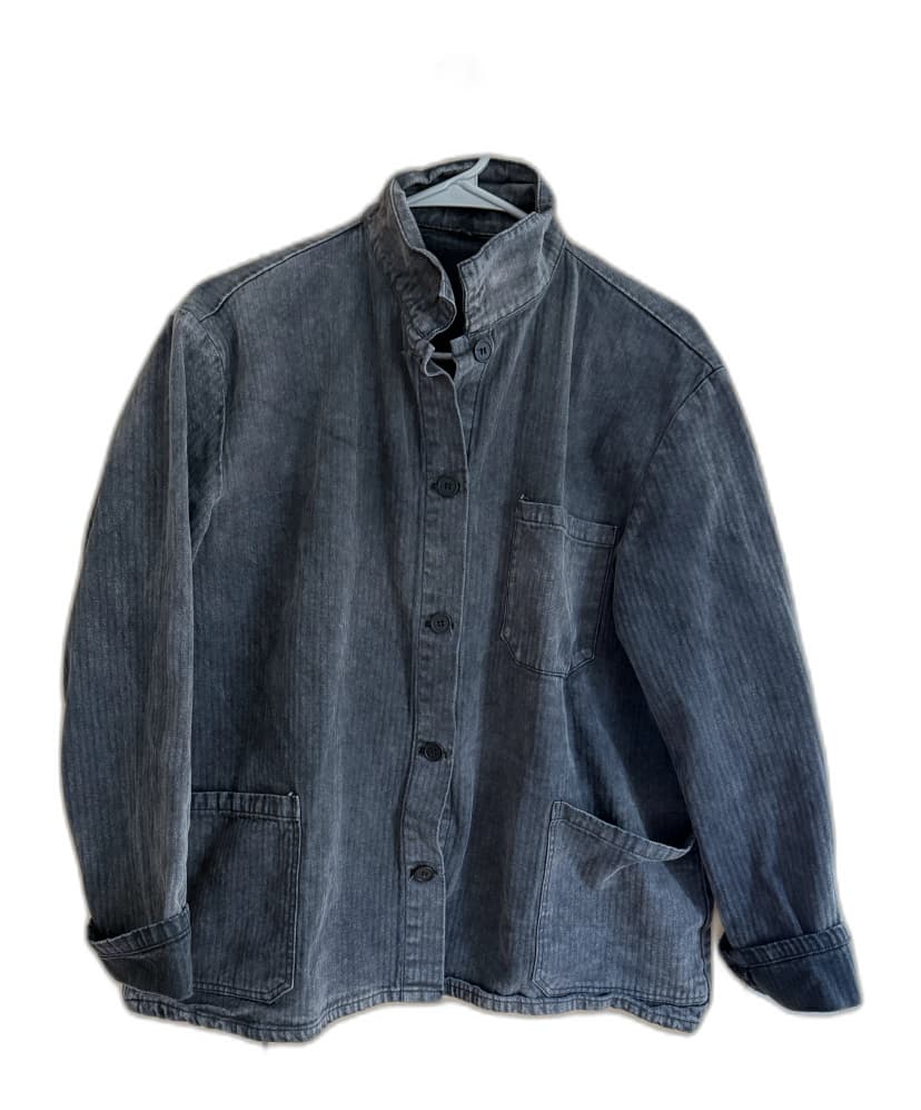 Golden Age Striped Chore Coat